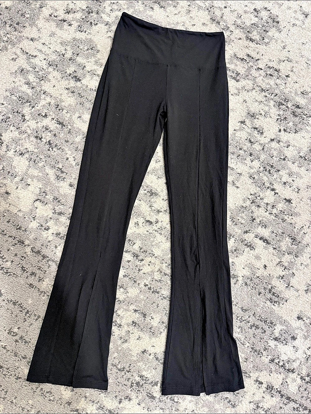 Suzette Collection Black Flare Pants